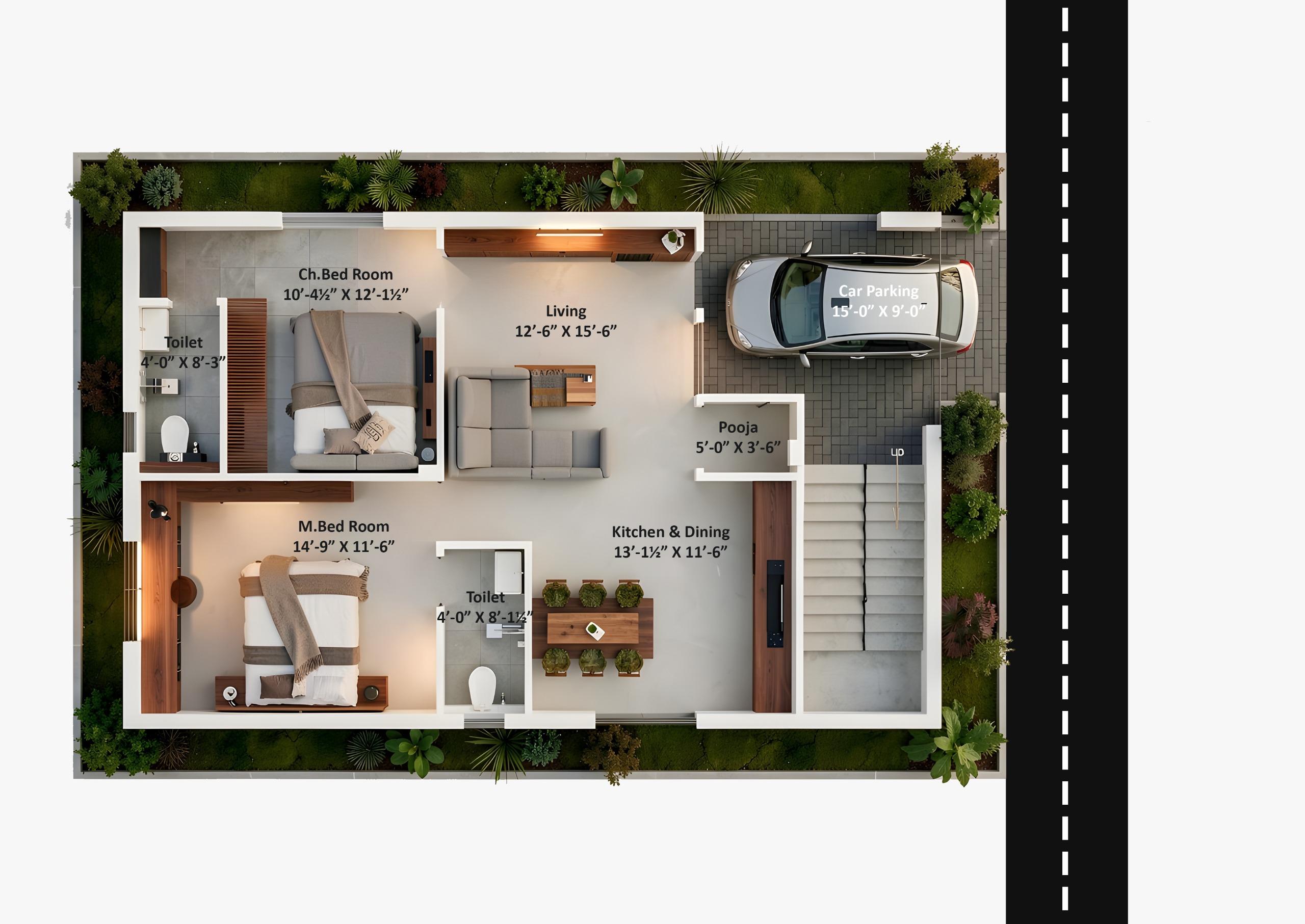 East plan